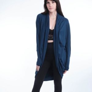 Elegant Blue Women's Cardigan